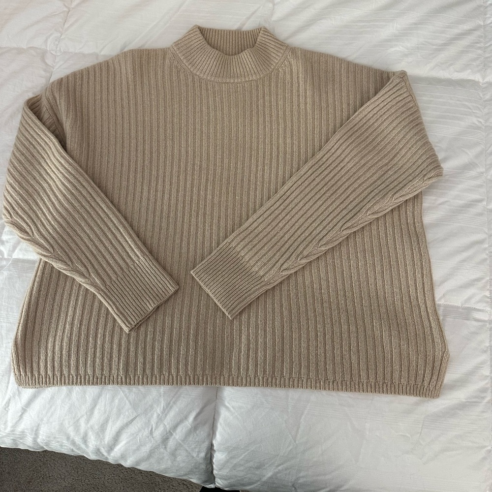 Madewell Cashmere Turtleneck sweater